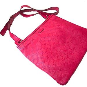 Authentic Gucci GG pink Crossbody Bag